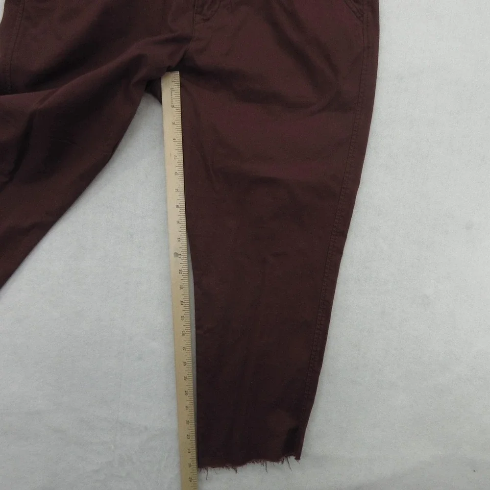 Levis XX Chino Jogger Pants Mens 32x25 Red Elastic Waist Casual Flat Front